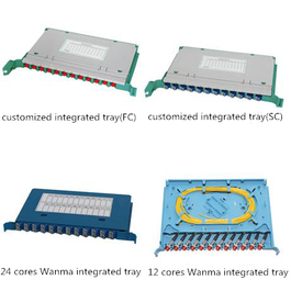 Splicing and Distribution Module/Fiber Optic Integration Splice Tray